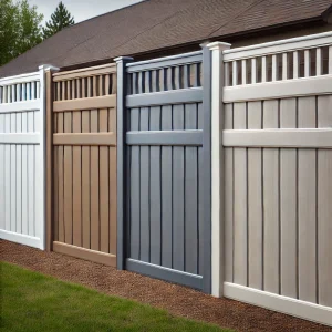 Vinyl fence colors